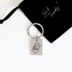 💧  Llavero personalizado cuadrado - Imagen 3