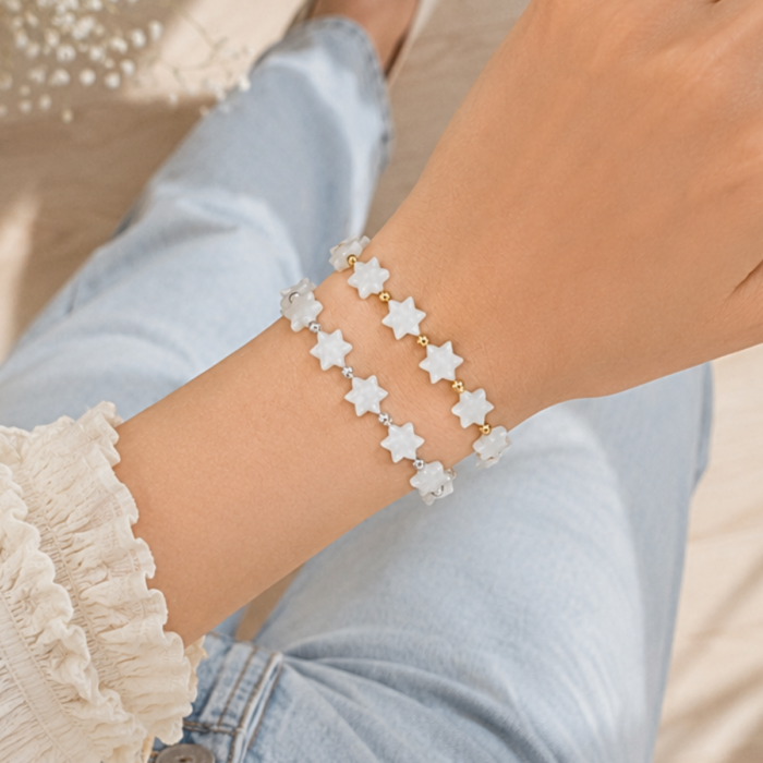 Pulsera de estrellas de nácar - Imagen 4